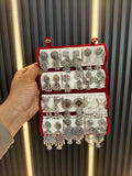 12 Pairs Of beautiful jhumka Box
